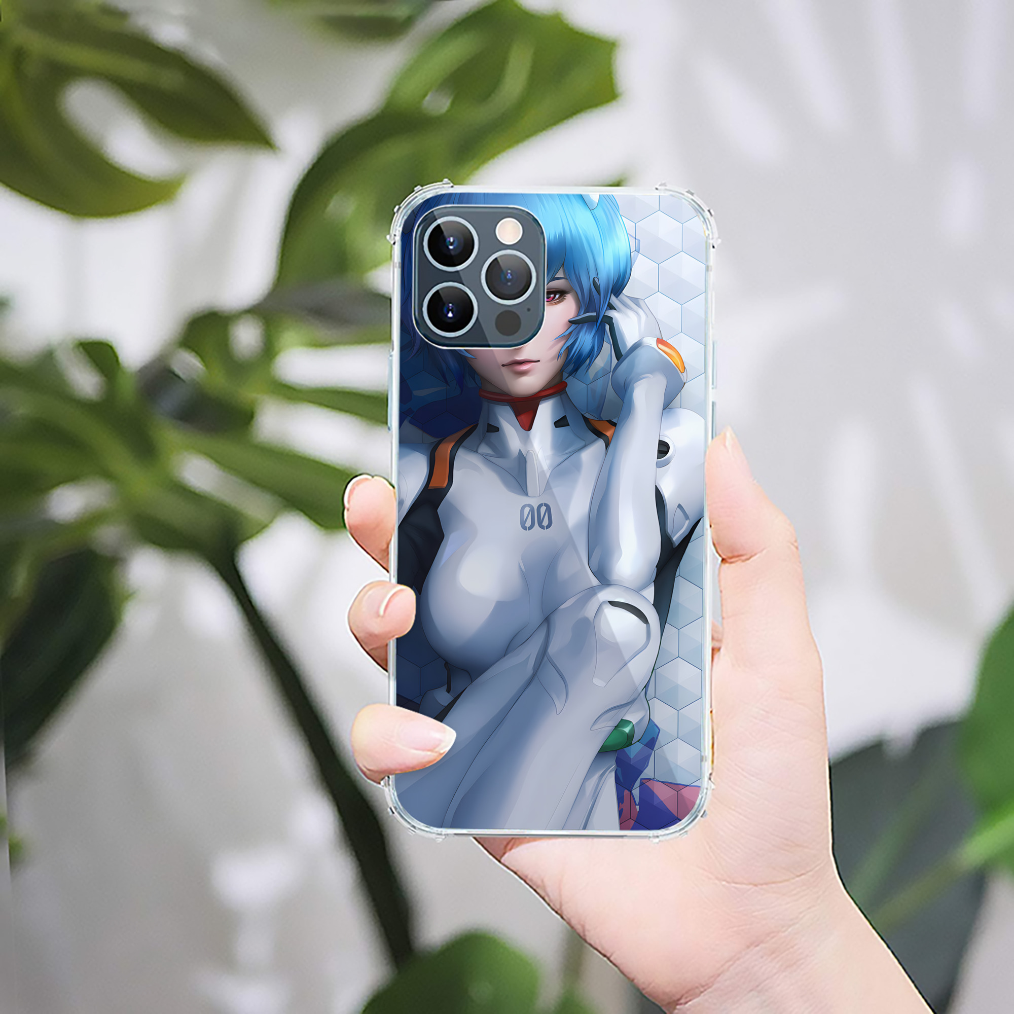 （画像用） EVA 新世紀エヴァンゲリオン 【iPhone 12シリーズ対応】透明スマホケース（クリアソフトケース）